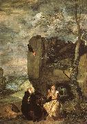 Diego Velazquez Saint Anthony Abbot Saint Paul the Hermit china oil painting artist
